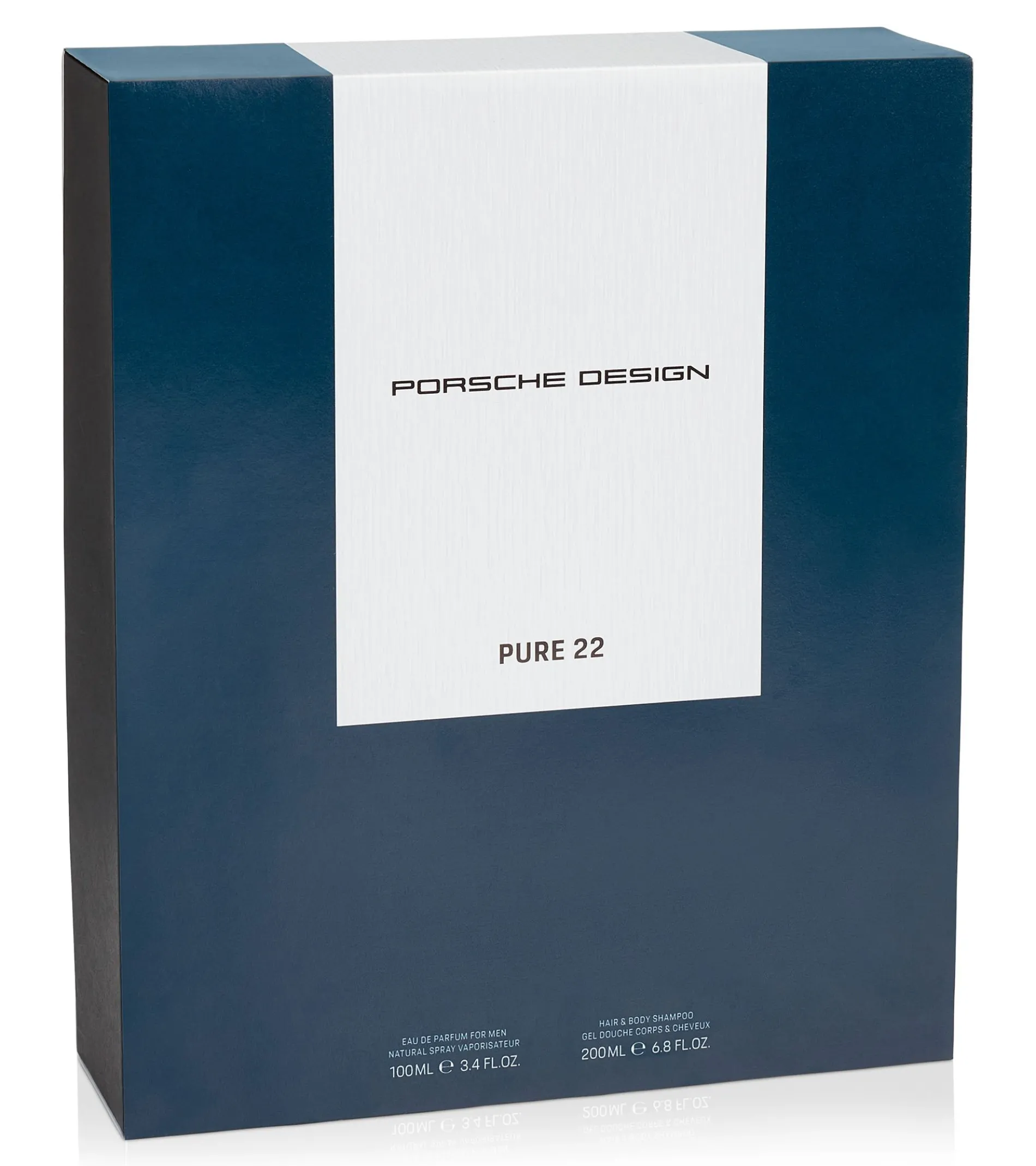 Porsche Design Pure 22 Gift Set Eau De Parfum & Hair & Body Shampoo