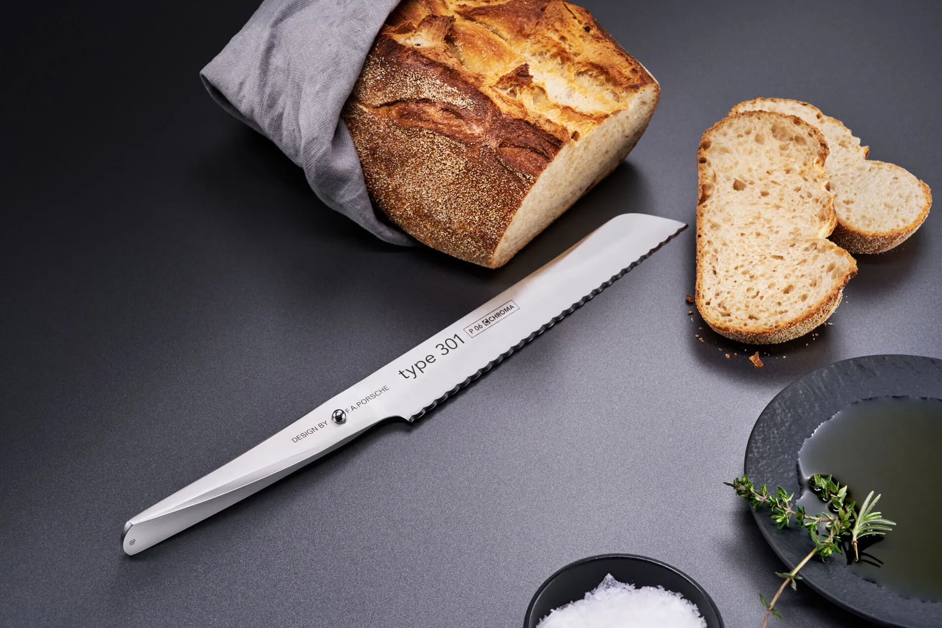 Knife P06 Bread 20.9Cm