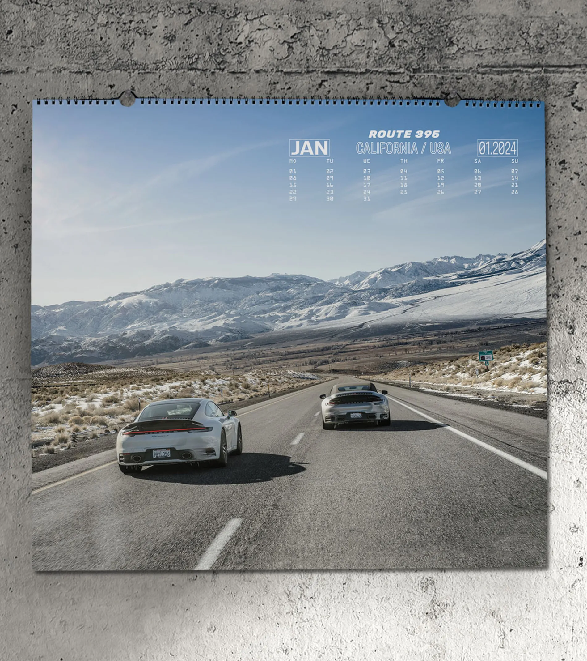 Porsche Calendar, 2024