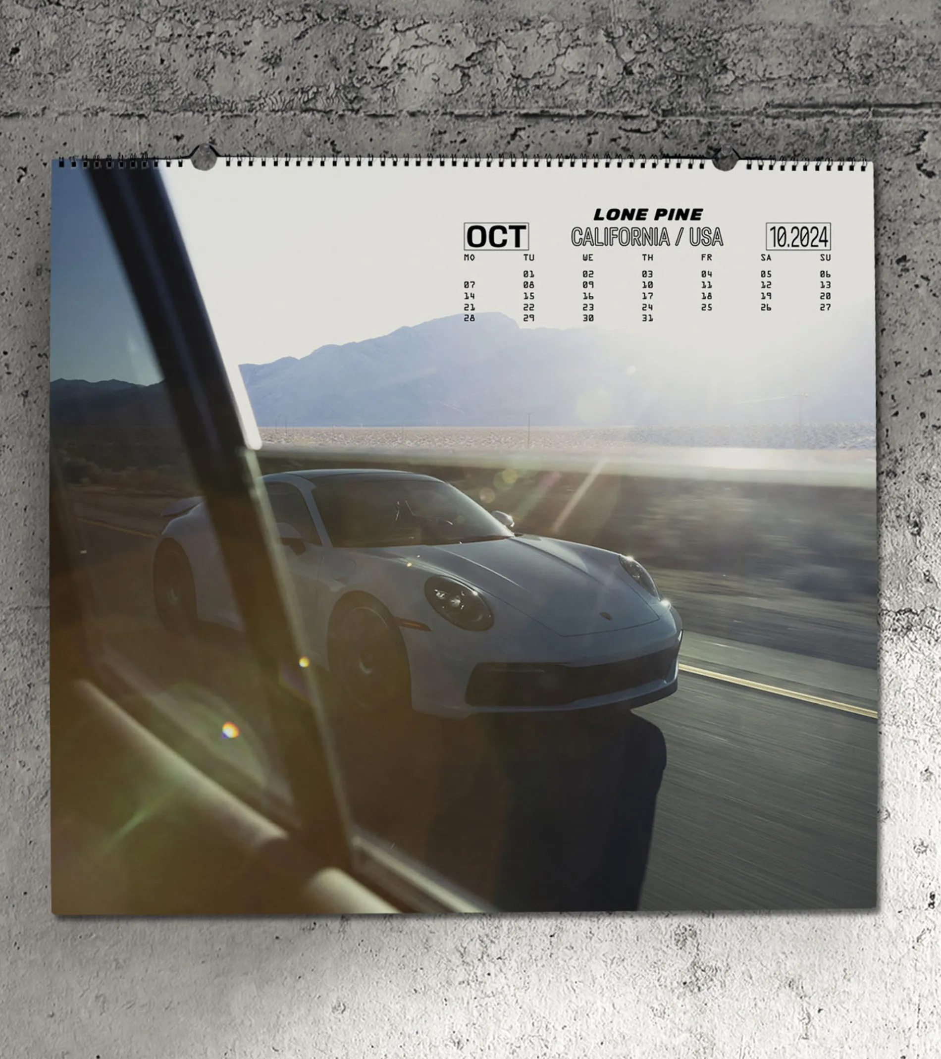 Porsche Calendar, 2024