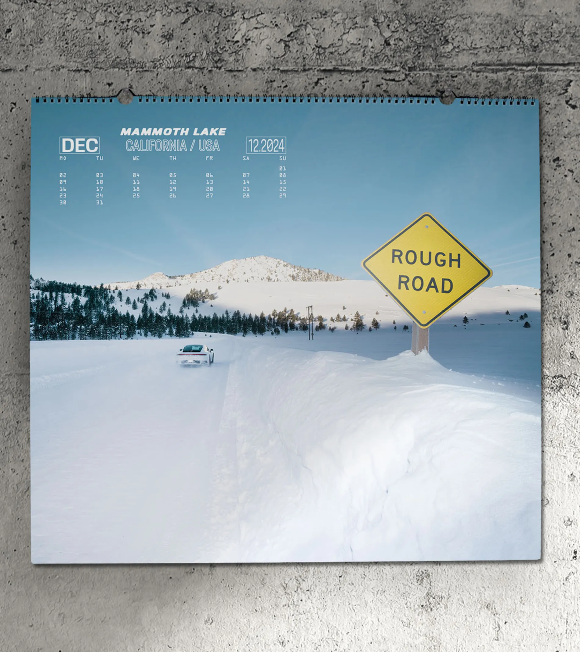 Porsche Calendar, 2024