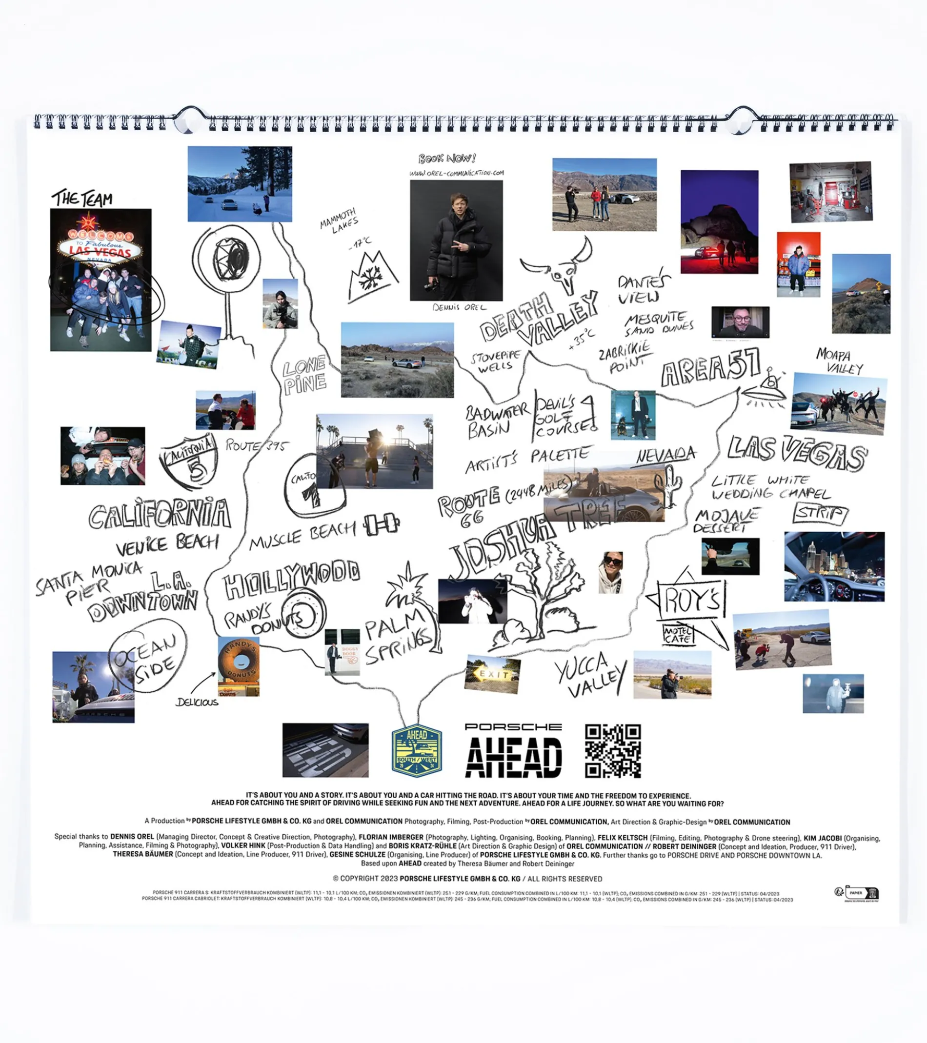 Porsche Calendar, 2024