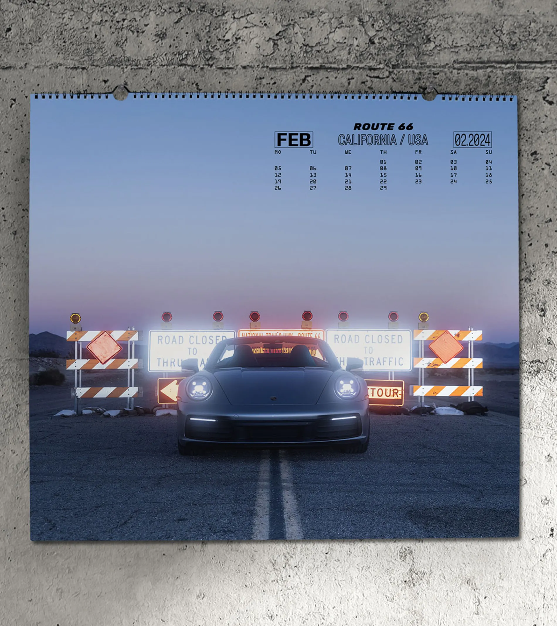 Porsche Calendar, 2024