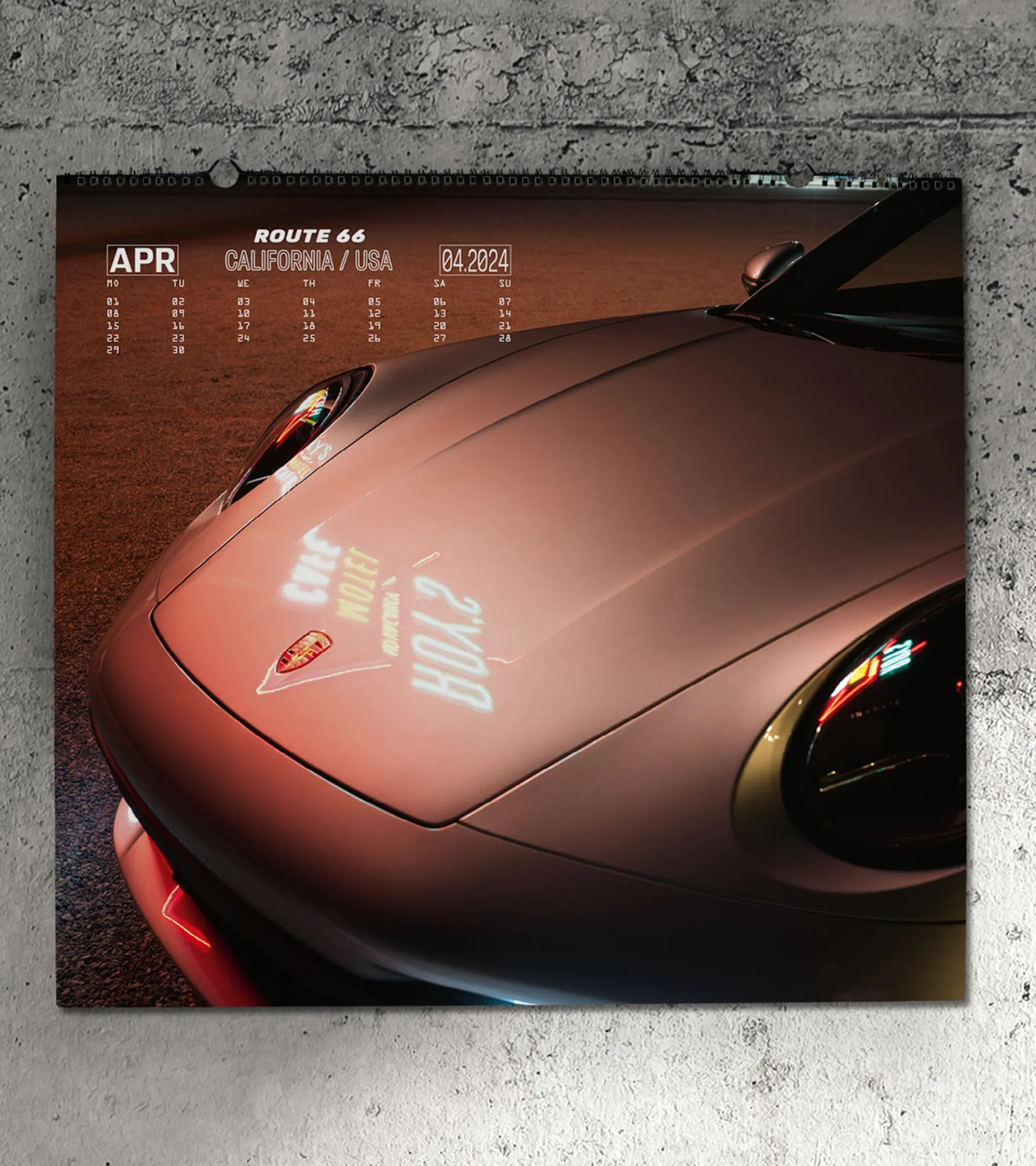Porsche Calendar, 2024