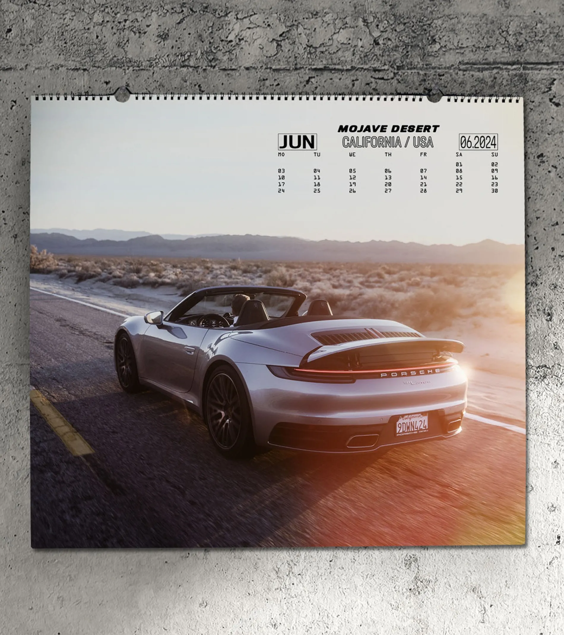 Porsche Calendar, 2024