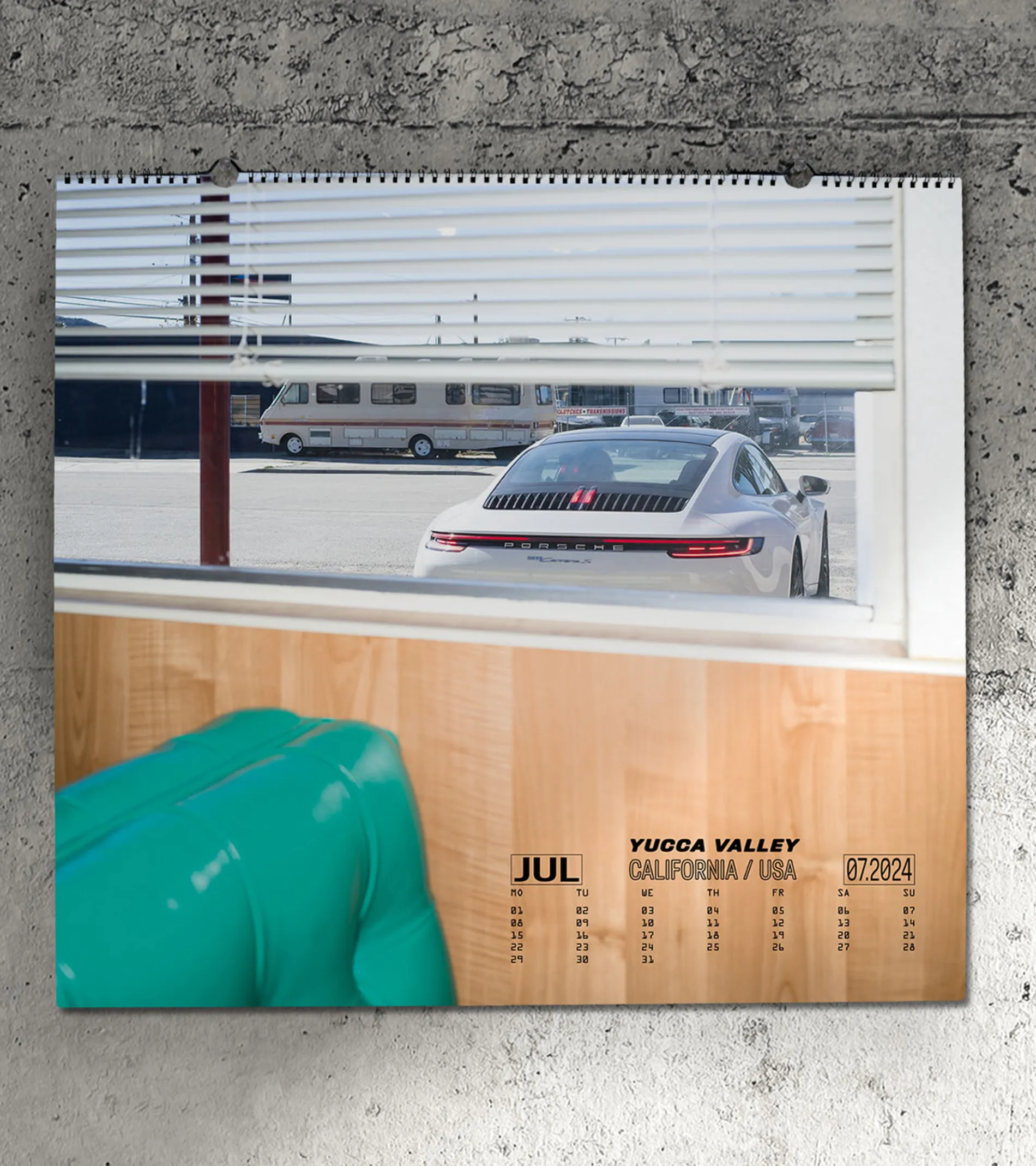 Porsche Calendar, 2024
