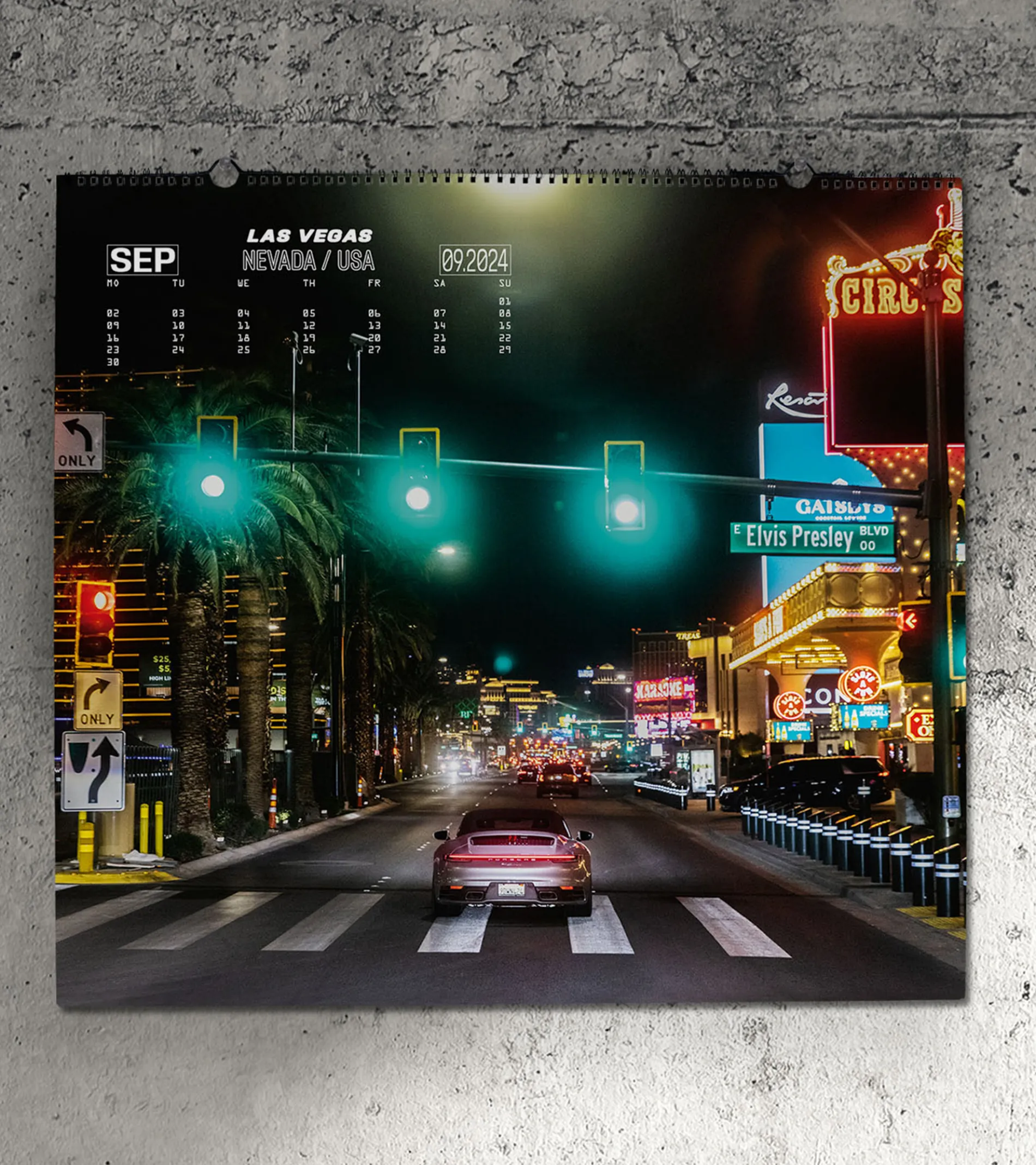 Porsche Calendar, 2024