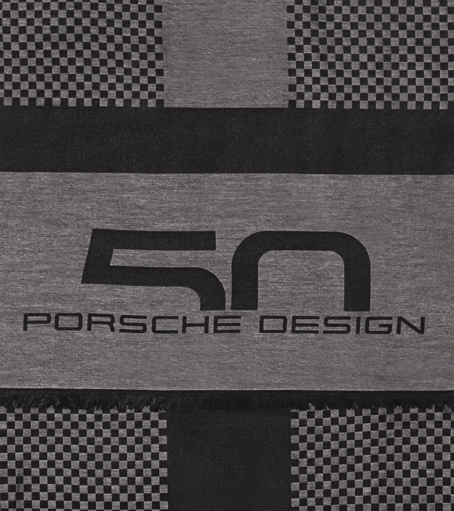 50Y Chequered Flag Scarf