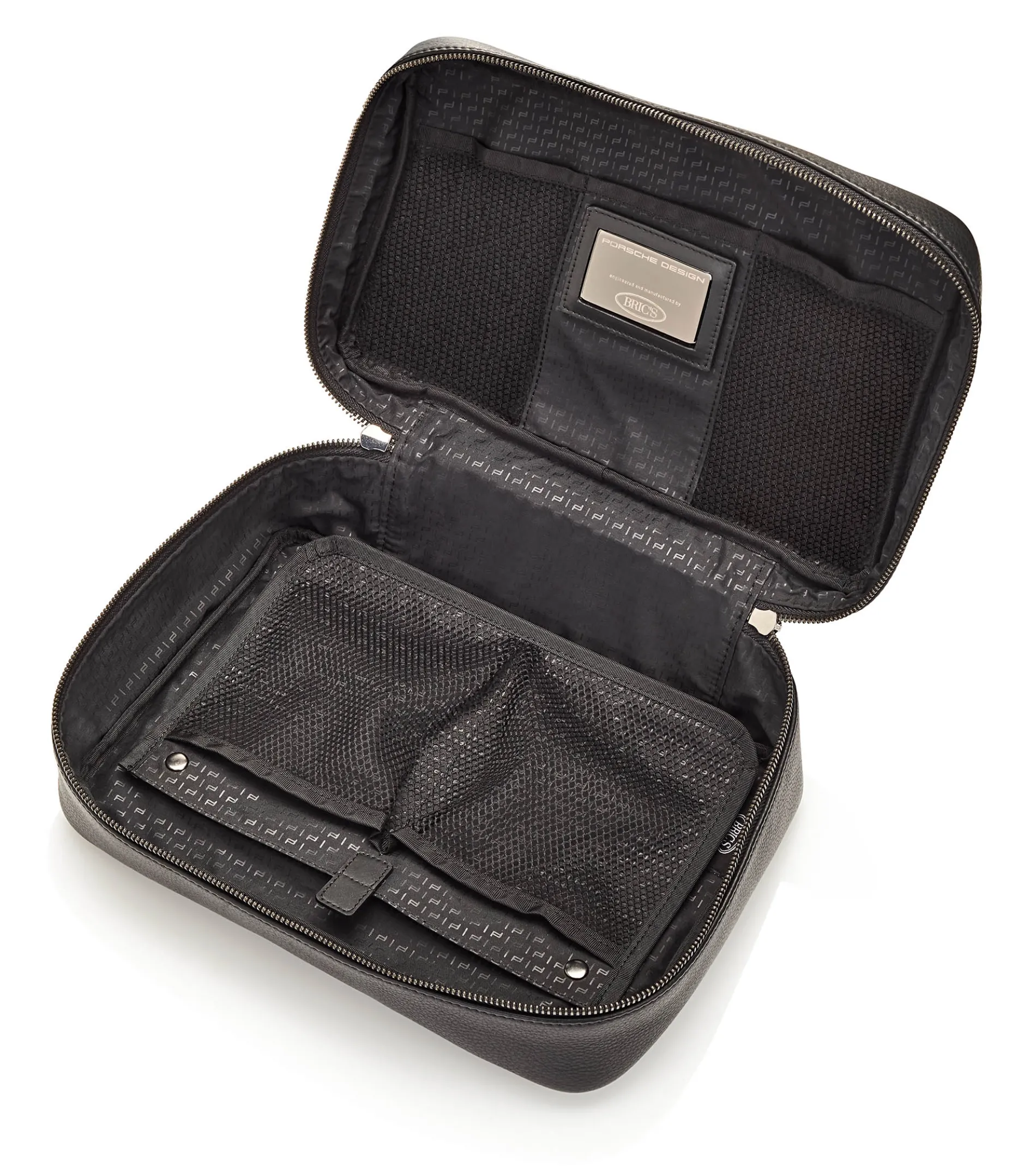 Roadster Leather Washbag L