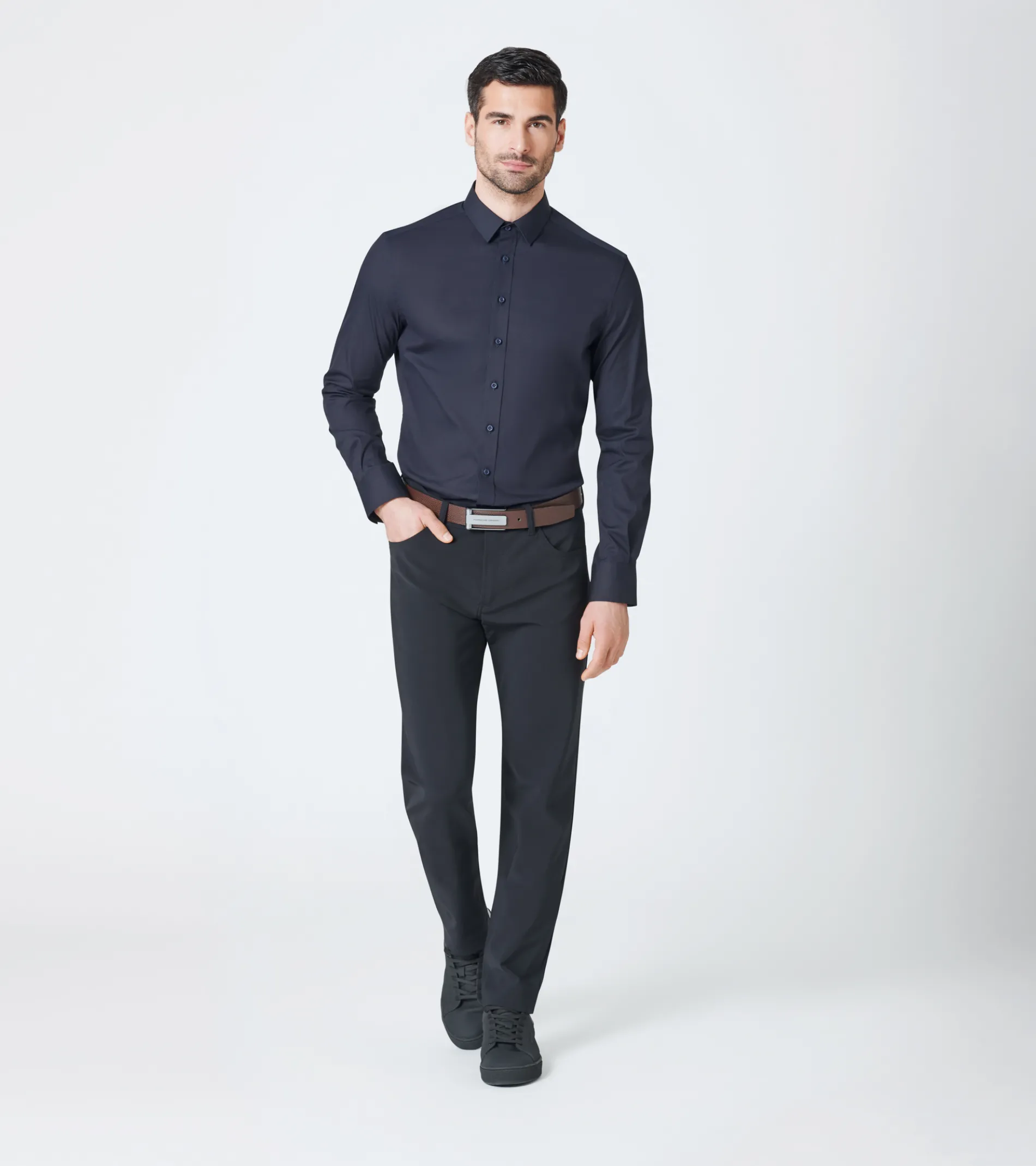 Casual Hook Buckle Belt 35